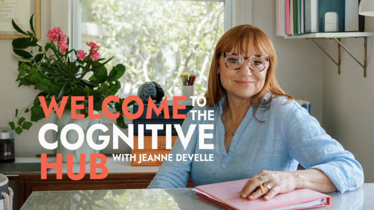 Welcome To The Cognitive Hub with Jeanne Develle Card